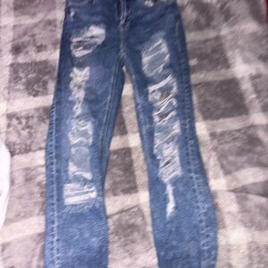 American Eagle Outfitters Blue Straight Leg Jeans